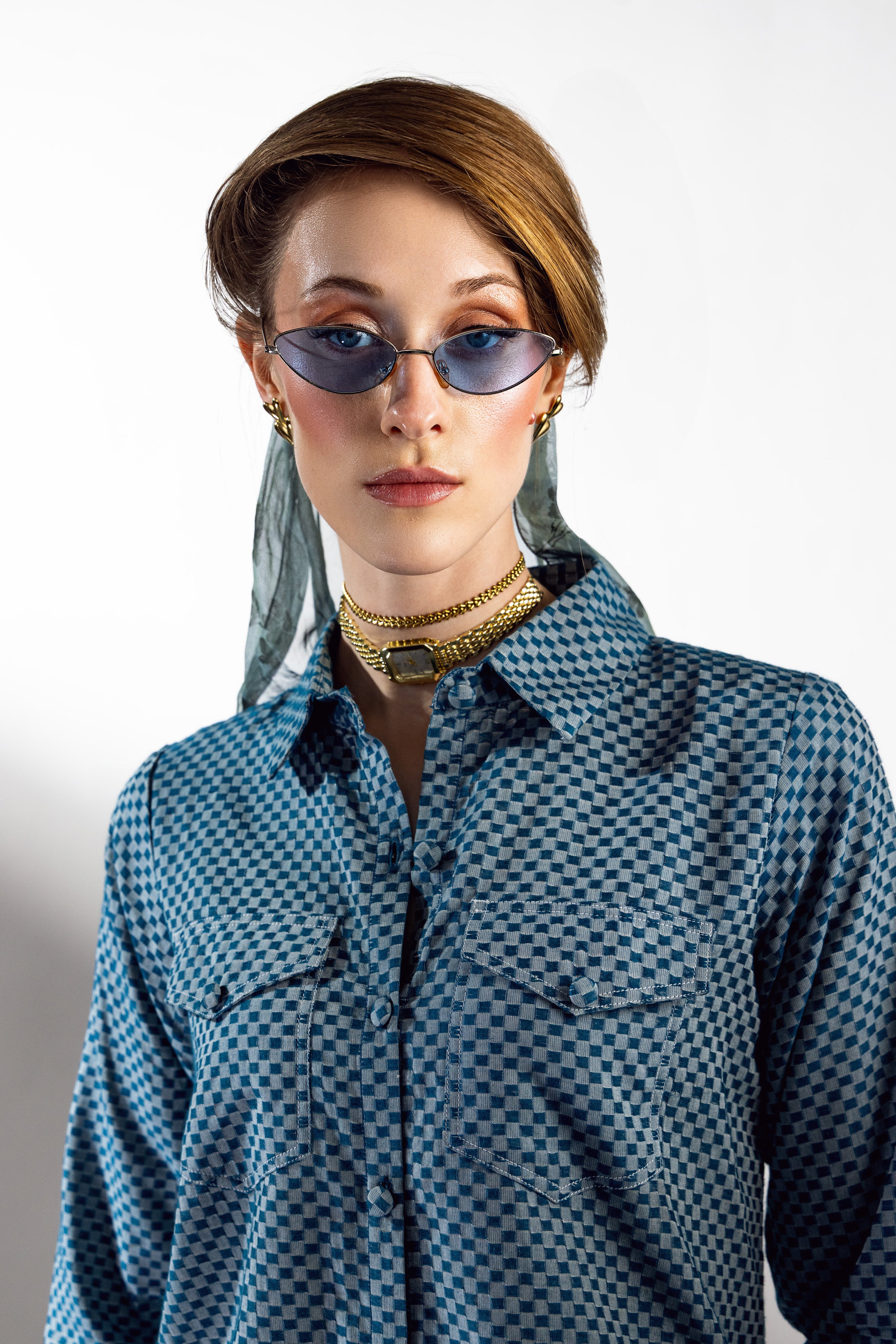 Azure Mosaic Co-ord Set